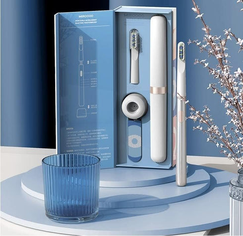 ULTRASONIC ELECTRIC TOOTHBRUSH, Oral Care Smart Sonic Whitening Rechargeable IPX7 Waterproof Fast Charging Electronic Toothbrush 32000 strokes/min...