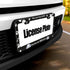 Cute Dog and Cat Paws License Plate Frame 2 Hole Kit Fits All US License...