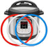 Silicone Sealing Ring for Instant Pot Replacement Gasket for 6 Qt Pressure Cooker, Savory Blue & Sweet Red & Transparent, Fits IP-DUO60, LUX60, DU...