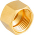 30PCS 3/8-Inch Brass Compression Cap Stop Valve Cap,Brass Compression Fitting...
