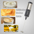 Milk Frother Handheld Battery Operated, Waterproof Electric Whisk Foam Maker for Coffee, Durable original Drink mixer for Latte, Cappuccino, Hot C...