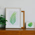 4pcs Tropical Leaf Stencils 6~11.8inch 4 Sizes Monstera Palm Fern Leaf Stencil with Paint Brush Reusable Small Large Tropical Leaf Stencils for Pa...
