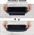 Silicone Bread Loaf Pan with Metal Reinforced Frame, Bread Pans for Homemade Bread, Foldable Loaf Pans, Non-Stick Silicone Baking Pans for Oven, S...