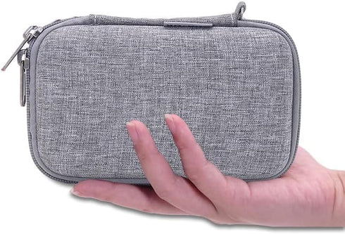 Diabetic Supplies Travel Case Bag Organizer for Glucose Meter, Blood Sugar Test Strips, Lancets, Lancing Device, Pens, Syringes, Alcohol Wipe, Har...