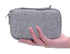 Hard Shell Nylon Diabetic Supplies Case, Mesh Pocket Organizers Travel Kits Storage Bag for Glucose Testing Kit Blood Sugar Monitor Lancing Device...