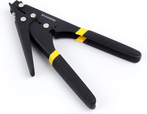 Cable Tie Tool,Knoweasy Zip Tie Tool and Tensioning and Cutting Tool for Plastic or Nylon Cable Tie...
