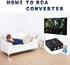 HDMI to RCA, HDMI to RCA Converter 1080P HDMI to 3RCA CVBs Composite Video Audio Converter Adapter Supports PAL/NTSC for TV Stick, Roku, Chromecas...