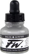 Daler-Rowney FW Acrylic Ink Bottle Cool Grey - Versatile Acrylic Drawing Ink for Artists and Students - Permanent Calligraphy Ink - Archival Ink f...