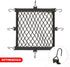 Rhinowalk Motorcycle Luggage Net Cargo Net Helmet Luggage Net with Adjustable Metal Hooks for Motorcycles and Bicycles...