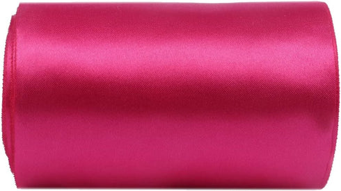 YYCRAFT 6 Inch Wide Satin Ribbon Satin Fabric Spool for Grand Opening Cutting Ceremony Wedding Birthday Party Decoration Gift Craft (22 yards,Hot ...