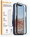 GLASS-M Anti-Blue Light Screen Protector for iPhone 12 Mini, Eye Protection 9H Tempered Glass Film, Full Coverage Blue Light Blocking Screen Cover...