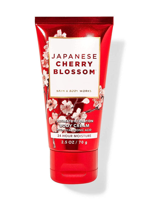 Bath and Body Works Travel Size Ultra Shea Body Cream 2.5 Oz (Japanese Cherry Blossom)...