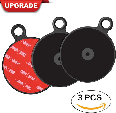 APPS2Car Dashboard Pad Mounting Disk for Suction Cup Phone Mount & Tom Tom Garmin GPS Suction Mount Sat Nav Dash Cam Holder Stick On Universal Das...