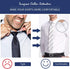 Metal Collar and Buttons Extenders for Shirt Dress Trouser Coat (12 Pack)...
