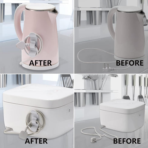 3 Pack Sturdy Cord Wrapper for Appliances - Tidy Wrap Cord Organizer for Kitchen Appliance and Storage Small Home Appliances, Mixer, Blender, Coff...