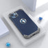 IDweel for iPhone 13 Case with Screen Protector, for iPhone 14 Case, Hybrid Shockproof Heavy Duty Protection Hard PC Cover Soft Silicone Sturdy Bu...
