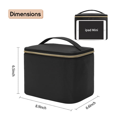 OCHEAL Makeup Bag, Large Capacity Travel Make Up Bag for Cosmetics Vertical Storage,Toiletry Bag for Skincare Makeup Organizer Bag...