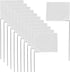 Marking 50 Pack Flags Yard Flags 12 x 2.5 x 3.5 Inch Marker Flags for Lawn Yard Flags Landscape Flgs Survey Flags, Sprinkler Flags, Irrigation Fla...