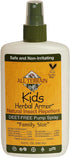 Kids Herbal Armor DEET-Free Pump Spray 8oz. Insect Repellent - Value Size, Plant-Based and All-Natural Bug Repellent for Outdoor Protection, Safe ...