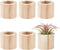 AHANDMAKER 6 Pcs Air Plants Holders, Wood Airplant Holder, Rustic Style Air Plant Container Tillandsia Holder, Air Plant Pots for Displaying Small...