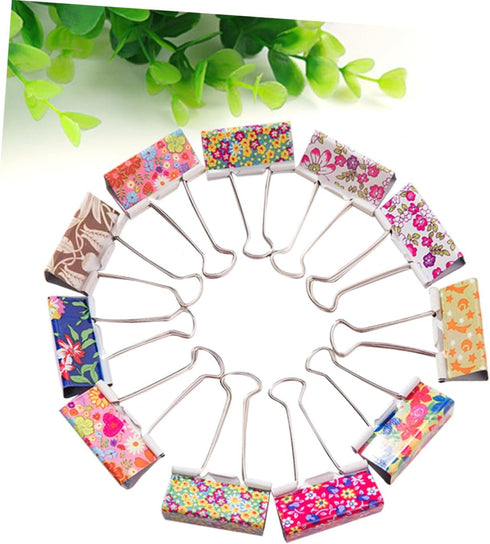 EXCEART 48pcs Paper Binder Clip File Clips Binder Clips Dovetail Clip Assorted...