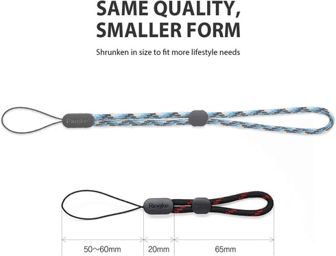 Ringke Lanyard Finger Strap, Durable Parachute Cord Phone Strap for Women and Men, Adjustable Strap for Phone, Camera, Game Console, Key - 4 Pack...