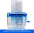 JIKIOU Mini Hand Shredder Portable Paper Shredder Manual Shredder Documents Paper Cutting Tool Home Office Desktop Stationery Christmas Birthday G...