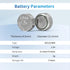 Ag13 Button Cell Batteries Alkaline 1.5 Volt LR44/ SR44/ L1154/ A76 /LR1154 /357A Coin Battery (40 Count (Pack of 1))...