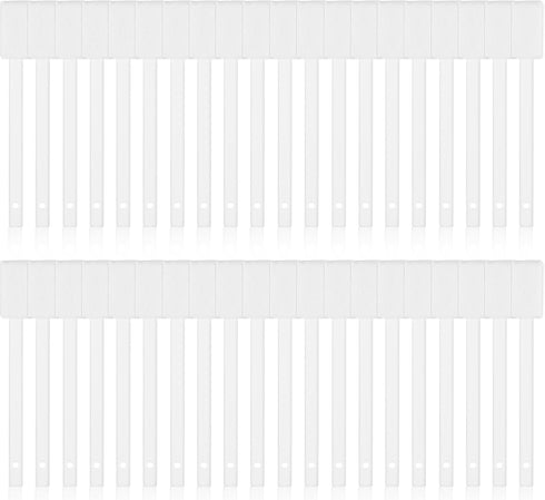 40 Pcs Disposable Crevice Cleaning Brushes, Disposable Toilet Brush Set Small Crevice Cleaning Tools Crevice Hole Detail Cleaning Brushes for Wind...