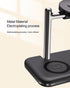 2 in 1 Charger Stand for Apple Watch and AirPods, Foldable Watch Charging Dock Compatible with Apple Watch Series Ultra/9/8/7/6/Se/5/4/3 & Airpods...
