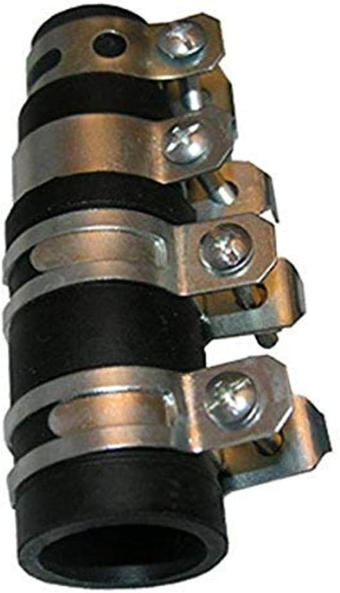 LASCO 676097 Rubber Dishwasher/Disposal Drain Hose Connector with Clamps, Black...
