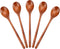 Wooden Spoons for Eating?9.06 inch Japanese Korean Log Unspliced Dinner Spoon Set of 5...