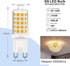 G9 LED Bulbs - 40W Equivalent, T4 Chandelier Light, 2700K Warm White 450lm, Non-Dimmable Bi-Pin G9 Base, 4W LED, 360° Beam Angle, 5-Pack...