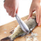 Fish Scaler Brush Fish Scaler Remover with Stainless Steel Sawtooth Easily Remove Fish Scales-Cleaning Brush Scraper Kitchen Tool...