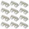 12PCS 4.2x2x1.7cm White Self Adhesive Plastic Mini Casters Suitable for Storage Box Small Furniture Bins Napkin Box DIY Craft...