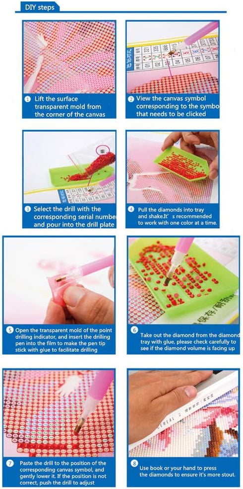 MMAHD 5D DIY Diamond Art Painting Kits for Adults Full,Fairy Monster Full Drill Embroidery Paintings Rhinestone Pasted DIY Painting Cross Stitch A...