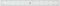 Alumicolor Aluminum Straight Edge with Center Finding Back, 12IN, Silver...