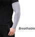 4 Pairs UV Sun Protection Arm Sleeves for Men Women Youth, Straight Compression Cooling Sleeve Cover for Cycling, Driving, Running, Riding, Fishin...