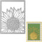 Hying Metal Sunflower Frame Cutting Dies for Card Making, Fall Frame Dies Thanksgiving Flowers Die Cuts for Crafting Stencil Embossing Tool Scrapb...