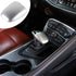 RT-TCZ for Charger Gear Shift Knob Cover Trim for Dodge Challenger Charger 2015-2023 for Dodge Durango 2018-2023 Silver Interior Accessories...