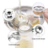 Canning Funnel for Kitchen Use, Wide Mouth Funnel for Mason Jars, Large Canning Funnels for Filling Bottles...