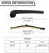 Rear Wiper Arm Blade Nut Set Replacement for AUDI Q5 2009-2017 VW Volkswagen Touareg 2011-2017 SQ5 2014-2017,Rear Wiper Cover Accessories Assembly...