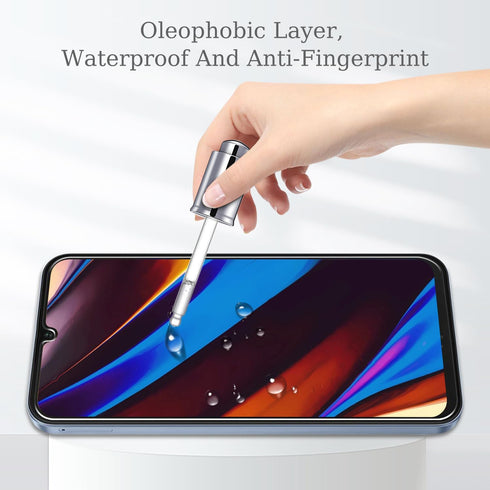 Pokolan [3-Pack Screen Protector for Samsung Galaxy A15 5G / 4G Tempered Glass, Bubble Free, 9H Hardness, Anti Scratch, Easy to Install, HD Clear....