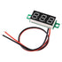 4PCS 0.28 Inch Two-Wire DC LED Digital Voltmeter 2.5V-30V Mini Digital Voltmeter Mix 4 Colors- Red/Green/ Blue/Yellow...