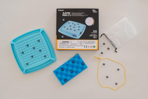 2024 New Magnetic Chess Game - Fun Magnet Stones Montessori Puzzle Kids Adults Family Party Strategy Tabletop Portable Battle Educational Gift...