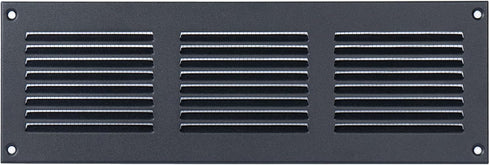 Vent Systems 12'' x 4'' Inch - Anthracite - Air Vent Cover Metal Air Return Grill with Built in Pest Guard Screen HVAC Vent Cover for Home Improve...