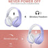 ZIHNIC Bluetooth Headphones Over-Ear, Foldable Wireless and Wired Stereo Headset Micro SD/TF, FM for Cell Phone,PC,Soft Earmuffs &Light Weight for...