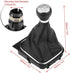 KIMISS 6 Speed Car Gear Shift Knob Lever Stick Gaitor Boot Cover for Golf 6 MK5 MK6 for Jetta 2005-2014...