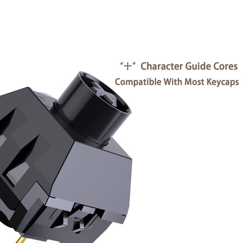 Kailh Box Ice Cream Pro Dark Chocolate Switch All POM Pre Lubed Linear 5pin RGB SMD 55gf Switch for Gaming Mechanical Keyboard?10pcs?...