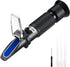 Grape Wine Refractometer Brix Alcohol Refractometer for Grape Wine Brewing Measure Sugar Content & Predict Alcohol Degree Dual Scale of 0-40% Brix...
